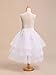 Remedios Prom Dress Children Petticoat Underskirt Girl Half Slip Crinoline WhiteChild(waist ca 18-31inch)