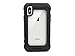 Griffin, iPhone X Rugged Case, Survivor All-Terrain with Belt Clip, Impact Resistant, 10 ft Drop Protection, Black/Clear
