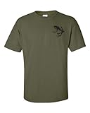 Jacted Up Tees Navy Seal Skeleton Frog Logo Front & Back Men's T-Shirt SHIPS FROM OHIO USA