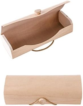 YingNeng Portable Wooden Sunglasses Case Eye Glasses Hard Shell Protector Holder