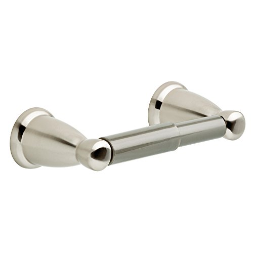 Kinla toilet paper holder, 1 per pkg in satin nickel