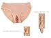 Cyomi Crossdresser Panties Silicone Hiding Gaff Boxer Briefs Men Thong be Feminine for Transgender Drag Queen 1G Brown