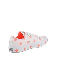 Converse mujer Chuck Taylor All Star lunares bajo parte superior Sneaker