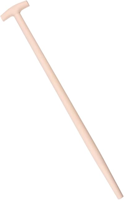 SolaDirect T Type Wooden Shaft Handle 100 cm Beechwood Universal Fit