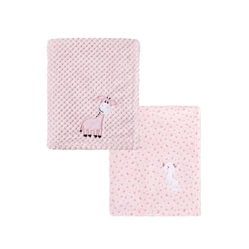 CREVENT Giraffe Cat Baby Blanket Set
