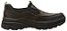 Skechers USA Men's Holdren Darwood Slip-on Loafer,Dark Brown,11 M US