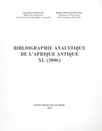 Bibliographie analytique de l'Afrique antique