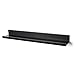 Floating Wall Shelf by Americanflat, 24-inch, Black