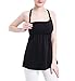 SUIEK Women's Nursing Tank Top Cami Maternity Bra Breastfeeding Shirts (Large, Black+Burgundy+Grey Print)