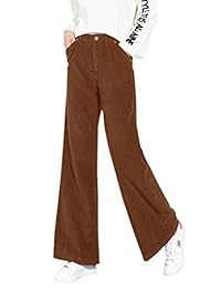 Pantalones cortados para dama, estilo vintage, con piernas, de corte, cómodos