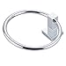 Lonffery Stainless Steel Hand Towel Ring with Towel Hook, Wall Mounted Hand Towel Holder for Bathroom, Washroom, Kitchen, Polished Chrome