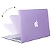 MOSISO Compatible with MacBook Air 13 inch Case (Models: A1466 & A1369, Older Version 2010-2017 Release), Protective Plastic Hard Shell Case Cover, Light Purple