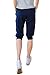 Pink Queen® Women's Casual Drawstring Cuffed Cropped Pants Capri Joggers