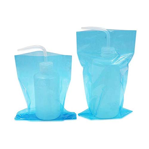 Romlon Tattoo Wash Bottle Bags, Disposable 250pcs/box Tattoo Wash Bottle Covers Sleeves Squeeze Bottle Bag Sleeves Barrier Supplies for Tattoo Accessories Tattoo Kits