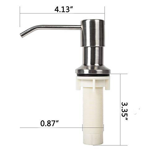 Sink Soap Dispenser Extension Tube Kit 47" Come with Dispenser Pump,No