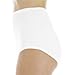 Wearever (3-Pack) Women's White Cotton Comfort Regular Absorbency (0.5 Cup) Incontinence Panty Large (Fits Hip Sizes: 41-42