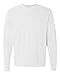 Comfort Colors Ringspun Garment-Dyed Long-Sleeve T-Shirt (C6014)- WHITE, L
