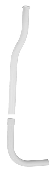 Spülrohr und Anschlussbogen für Spülkasten , 90 Grad Bogen , Kunststoff