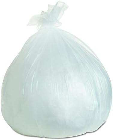 GEN High-Density Can Liner, 43 inches x 46 inches, 56-Gallon, 22 Micron Equivalent, Clear (Case of 10 rolls)