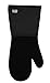 All-Clad Textiles Professional 600-Degree Stain Resistant Cotton Silicone Oven Mitt with No-Slip Grip, Black