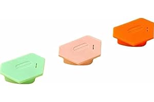 WARSPOT Magnetic Seam Guide for Sewing Machine, Polygonal Multifucntional Seam Guide Hemmer Guide with Scale, Universal Sewing Accessories and Supplies (3 PCS)