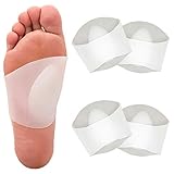 Skyfoot’s Arch Support Gel Sleeves for Flat Feet - Plantar Fasciitis Sleeves Pai