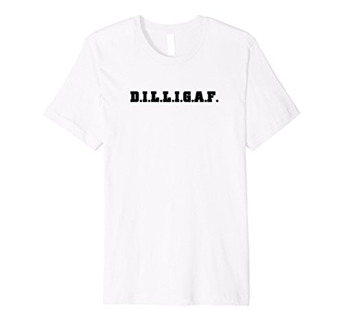 Mens DILLIGAF Do I Look Like I Care T 