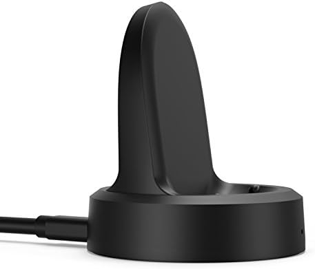 Moko Samsung Gear S3 Sarj Cihazi Sarj Istasyonu Sarj Istasyonu Sarj Istasyonu Sarj Platformu Adaptoru Mikro Usb Kablolu Samsung Gear S3 Classic Sm R770 S3 Frontier Sm R760 Smart Watch Icin Siyah