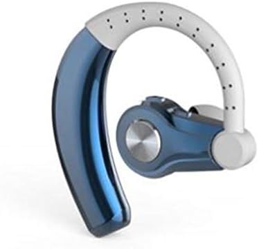 DQING Bluetooth Headset, Mono Channel Wireless Bluetooth 4.1 Earpiece Earbud Headphone Earphone With Mic, 36 Hours Playing Time for iPhone Or Android Phone.(T9 blue)
