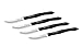 Cutco Knives 4 Piece Table Knife Set with Westwood Gourmet Micro Fiber Polishing Cloth (1759) with (1745) Tray (Table Knives)