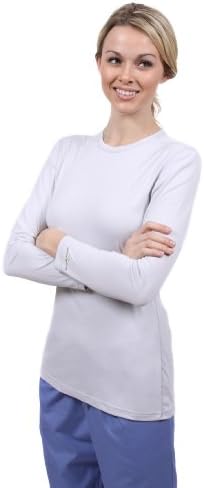 Under Scrub Women's Long Sleeve Under Scrub Top - 2pk