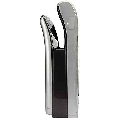 interhasa! Hand Dryer, Automatic Hand air Dryer, Powerful 1800W, Dry Hands in 5s, Low Noise 65 dB, ABS Material, for Home or Commercial Bathrooms, Hotel, Restaurant(Grey, 110V) - Thumbnail 3