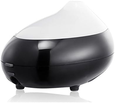 DAZU Aromatherapy Essential Oil Diffuser - 120 ml Portable Ultrasonic Cool Mist Aroma Humidifier,Changing Colored LED Lights and Waterless Auto Shut-Off -(Black)