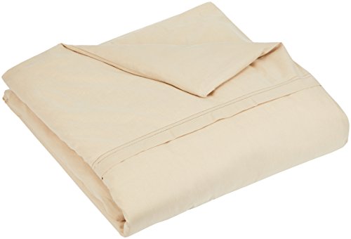 Bailet l012hc-be02 Escale 240 x 220 cm Funda de edredón de Lino/algodón, Arena