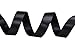 YAMA Black Double Face Satin Ribbon 5/8