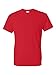 Gildan Adult 5.6 oz 50/50 Short Sleeve T-Shirt in Red - Medium