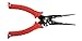 Bubba Blade 8.5 Inch Long Nose Fishing Pliers with Non-Slip Handle, 8Cr13MoV Stainless Steel Jaws, Carbide Cutters, Crimper Tool, Coiled Lanyard and Synthetic Sheath