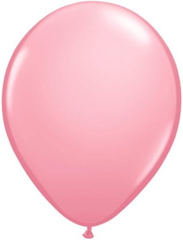 05" Round Pink 100Ct Qualatex Plain Latex Balloons Bag of 100 Balloons, 5-Inch - Image 5