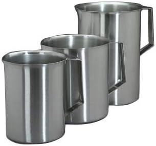 PW Stoelting 4W Griffin Style Beaker with Closed Handle, 4L