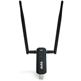 ALFA AWUS036AXM WiFi 6E USB 3.0 USB Adapter, AXE3000 Tri-Band 6Ghz/5.8GHz/2.4GHz, Wireless Gigabit Speed (Up to 3Gbps)