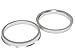 STANCEMAGIC Hubcentric Rings (Pack of 4) - 54.1mm ID to 73.1mm OD - Silver Aluminum Hubrings - Only Fits 54.1mm Vehicle Hubs and 73.1mm Wheel Centerbore - Compatible with Scion Mazda Toyota