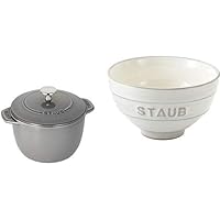 staub ストウブ 「 ラ ココット de GOHAN グレーシリーズ 」 ご飯鍋 炊飯器 【日本正規販売品】 La Cocotte de GOHAN 40509-702