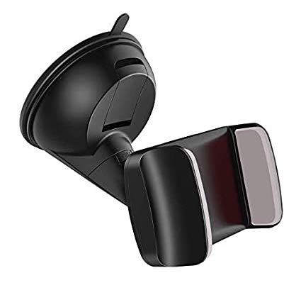 Mobile Stuff Phone Holder for Car, Dashboard Phone Mount Holder, 360° Rotation Air Vent Universal Car Cradle for iPhone XS XS Max XR X 8 Galaxy Note9 S9 S8 S7 Nexus and Others (Black & Grey)