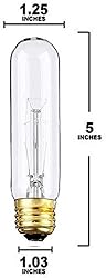 Bulbmaster 25 Watts T10 Tubular Clear Incandescent