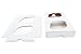 Southern Champion Tray 10004 Clay Coated Kraft Paperboard 2-ct Cupcake Insert, 7-7/8