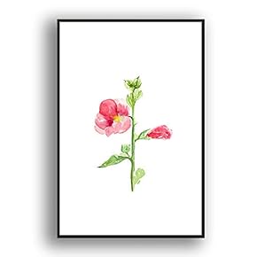 Framed Canvas Wall Art for Living Room, Bedroom Leaves Canvas Prints for Modern Home Decoration Ready to Hang - 16"x24" inches