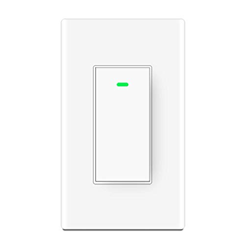 Smart Wifi Light Switch Wireless Remote Control Neutral Wire Required Compatible With Amazon Alexa Google Home Ifttt Physical Button Amazon Com Industrial Scientific