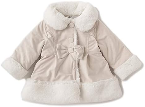 Amazon フェイクムートンコート アイボリー 110 コート ジャケット 通販