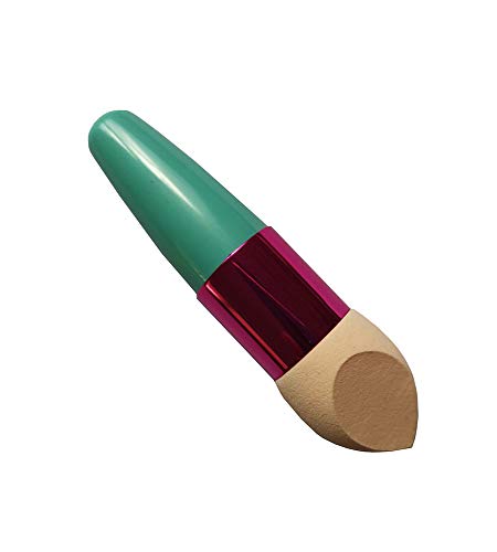 3pcs Cosmetic Makeup Blender Sponges Foundation Beauty Cosmetics Egg Puff Sponge Foundation Blenders Makeup Egg Sponge Foundation Blender With The Handle(3pcs Green+Rose+Blue) - Thumbnail 3
