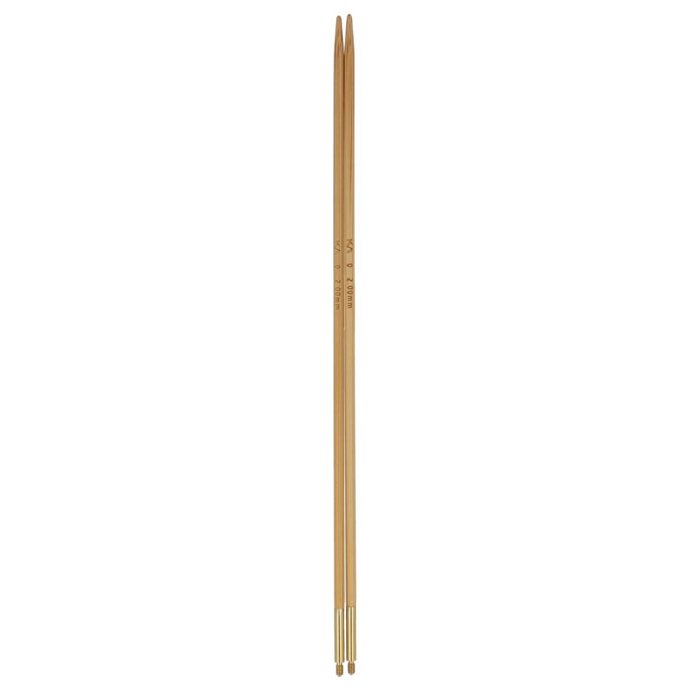 Seeknit Interchangeble Needle Tips, Bamboo, Beige, M1.8 10cm x 2mm — image 1